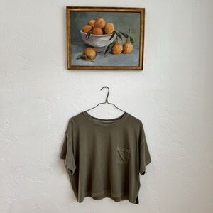 Old Navy cropped tee